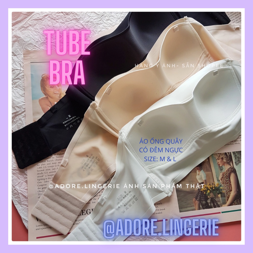 ÁO THUN gợi cảm QUÂY NGỰC ỐNG KHÔNG DÂY TUBE CROPTOP nữ