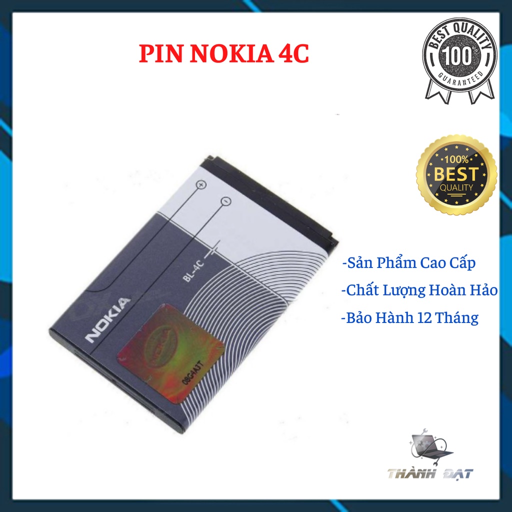 Pin nokia Bl 5C (2 ic chống phù) Cho Nokia 1280, 110i...