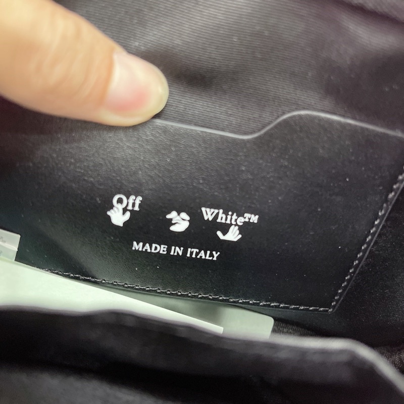 ⚡️[Mirror Quality] - Túi Đeo Chéo Off White Binder Nylon Small Crossbody Bag Black White, Túi đeo chéo OFF WHITE