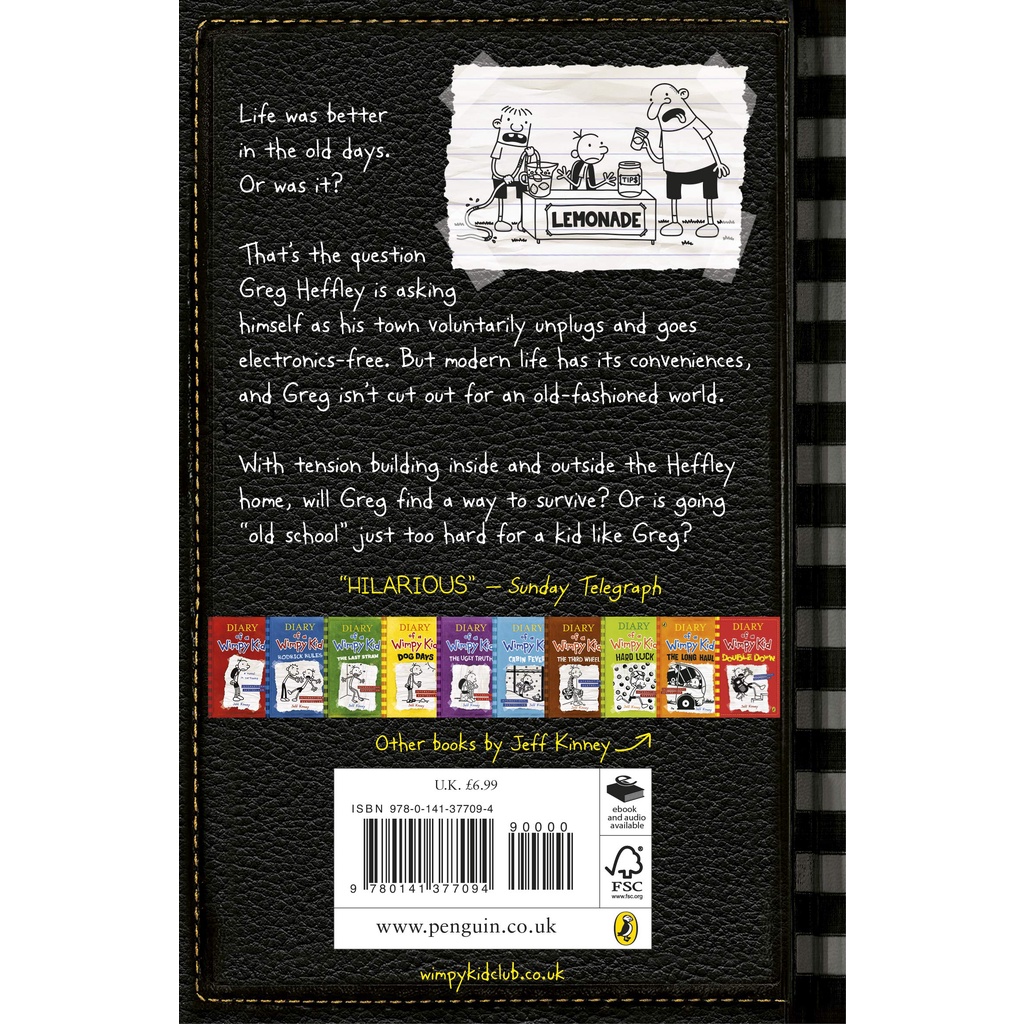 [Mã BMLT35 giảm đến 35K đơn 99K] Sách Ngoại văn: Diary Of A Wimpy Kid - Old School ( Nhật Ký CHú Bé Nhút Nhát - Tập 10)