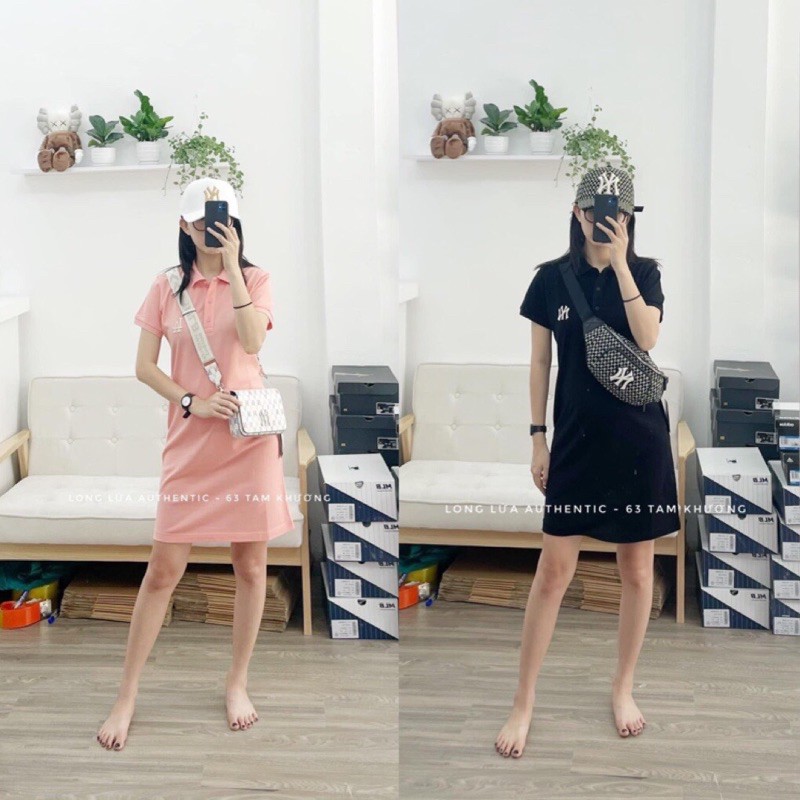 Váy suông chữ NY cổ đức