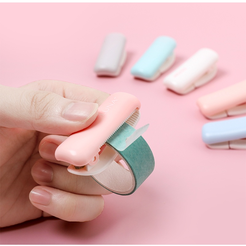 Dụng Cụ Cắt Băng Keo Mini 6-30mm Màu Sắc Ngọt Ngào