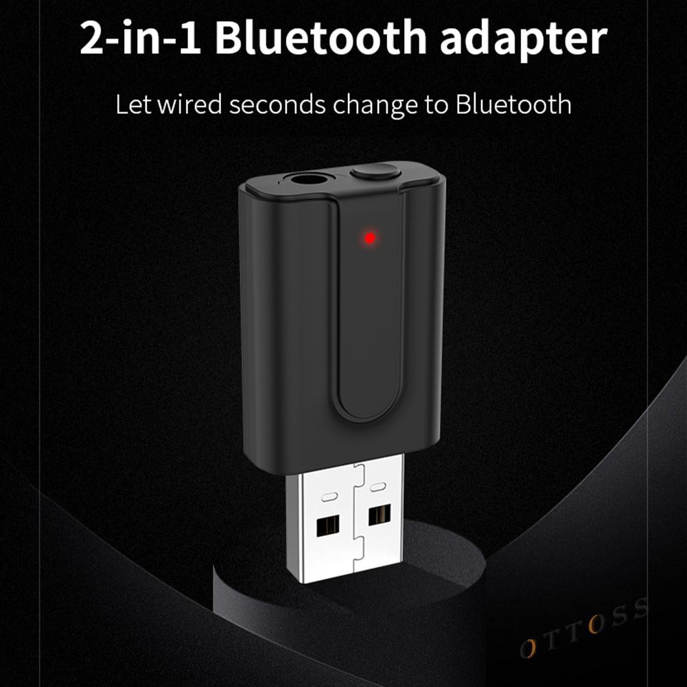 Bộ Thu Phát Bluetooth 5.0 Không Dây Ot T10 2 Trong 1