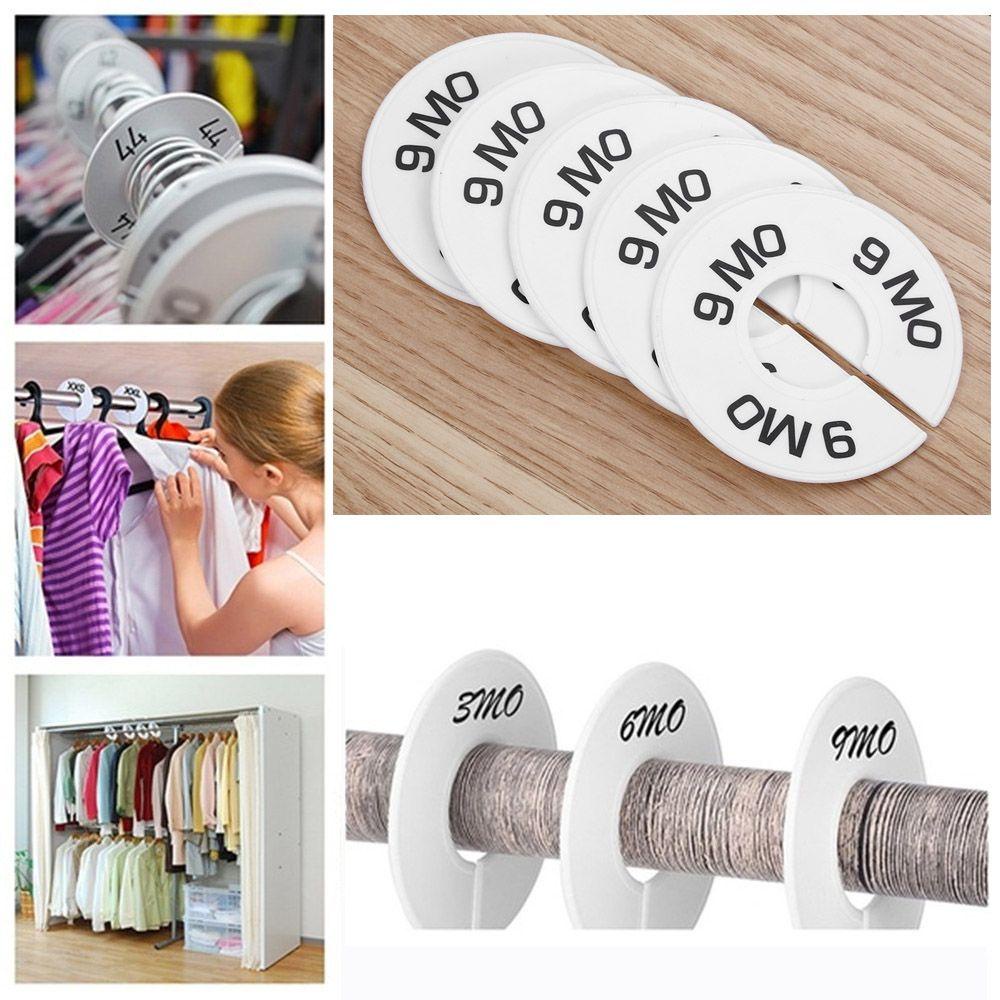 FAY Set 5 Móc Treo Quần Áo handmade Hình Tròn Size Mới DIY