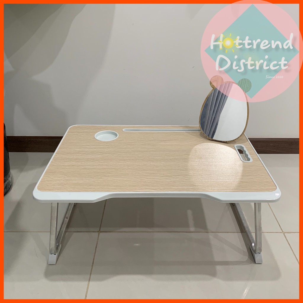 [ORDER] Bàn học gấp gọn có khe để Ipad và khay để nước hàng nhập khẩu