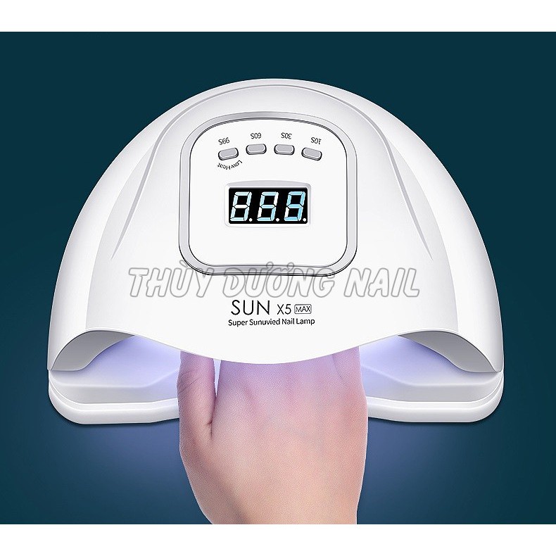 Máy hơ gel SUN X5 MAX, 45 bóng, nhanh khô, chuyên dùng làm nail, bảo hành 3 tháng (1 đổi 1 trong 7 ngày đầu)