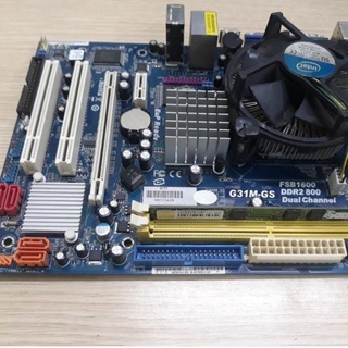 Combo Main Gigabyte G31 + CPU 5700/7500 Socket 775 + Ram DDR2 2GB [ Giá rẻ ]