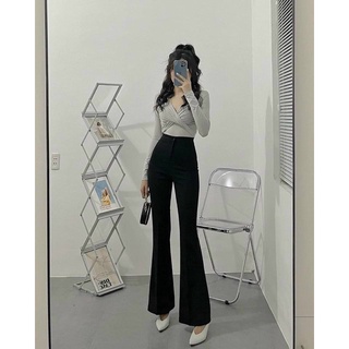 Quần Tây Đen Ống Loe 17DCE