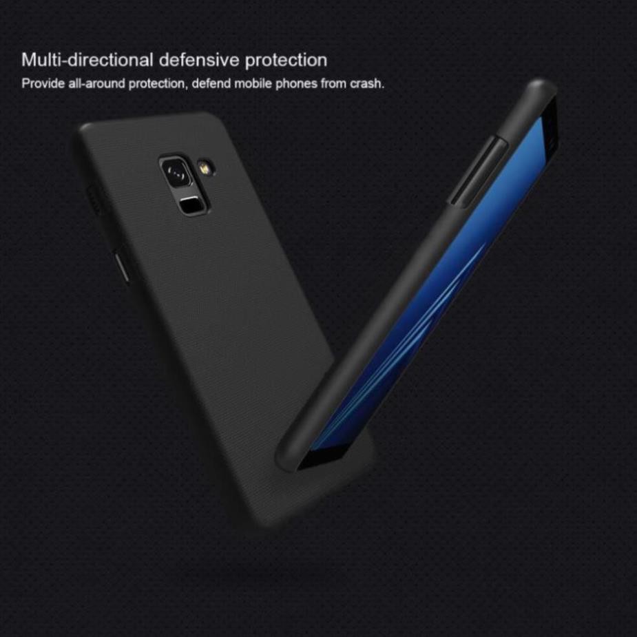 Ốp Lưng Sần siêu Chống Sốc Cho Samsung Galaxy A8 Plus 2018 chính hãng Nillkin