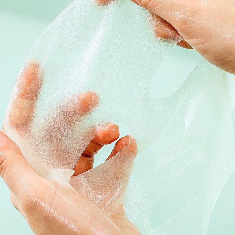 Mặt Nạ Lô Hội Dưỡng Da LA SENSE LOE CURE Green Ampoule Mask