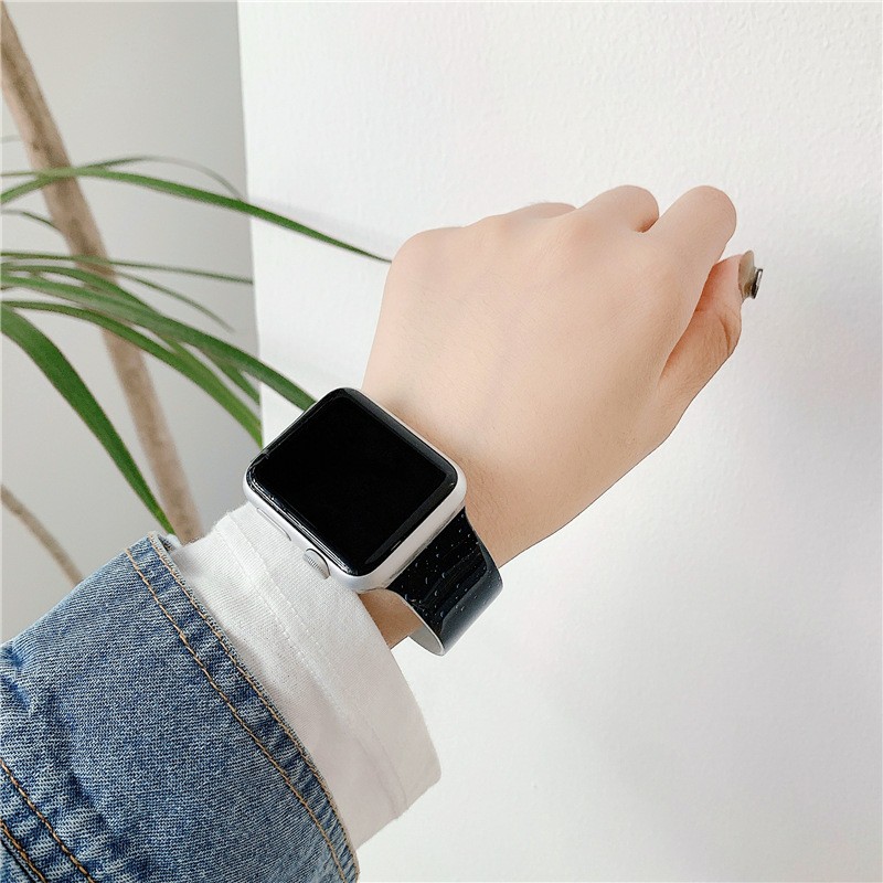 Dây Silicone Cho Đồng Hồ Apple Watch Series 6 Se 5 4 3 2 1 Kích Thước 38/40 mm 42/44 mm