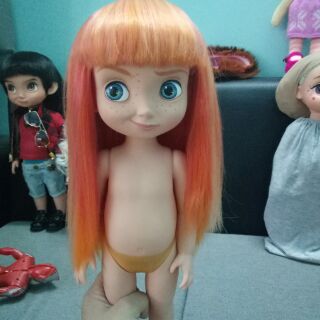 Tóc giả dài cho búp bê animators