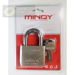 Ổ Khóa Chống Trộm, Chống Cắt MINDY - Nhập Khẩu 40mm, 50mm, 60mm + 4 chìa khóa