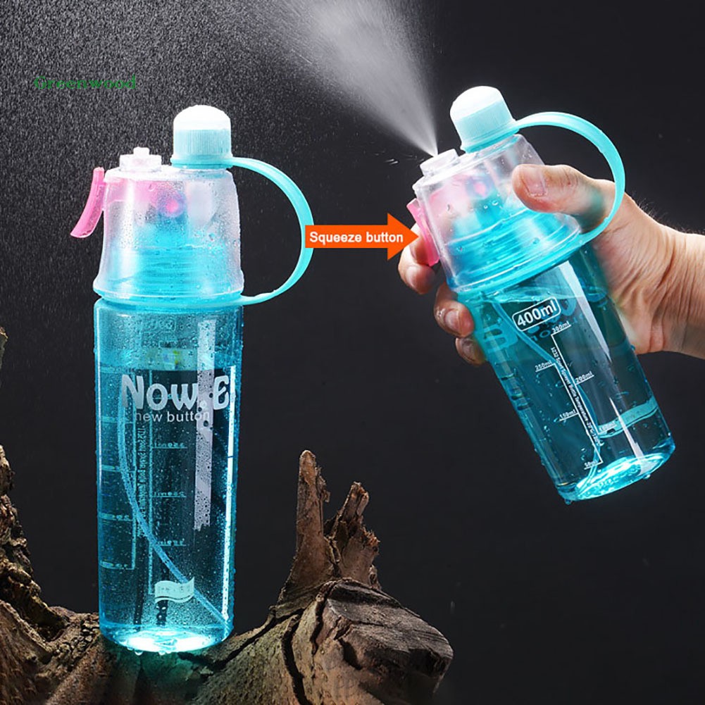 Bình đựng nước uống có vời xịt cho người tập gym dung tích 400ml/600ml