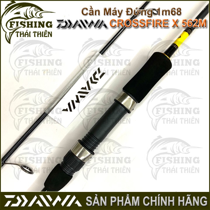 Cần Câu Cá Daiwa Crossfire-X 562M Cần Lure UL Máy Đứng 1m68 Hàng Chính Hãng Made In Việt Nam