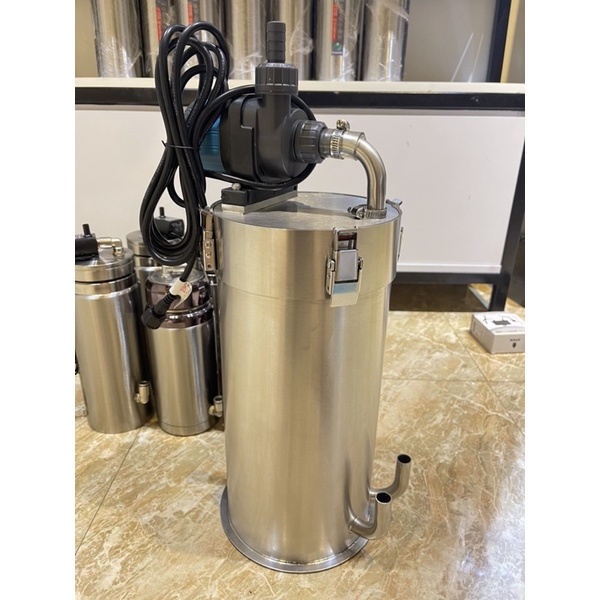 LỌC CHẾ INOX 2 ĐẦU IN LOẠI TO CHO BỂ LỚN,LỌC BỂ CÁ ,LỌC CHẾ