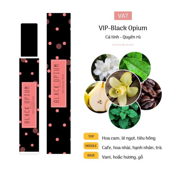 VIP-Black Opium (12ml) Dành cho phái Nữ _Thương hiệu bởi France_VA7