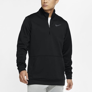 Áo khoác nike therma long sleeve training jacket - black