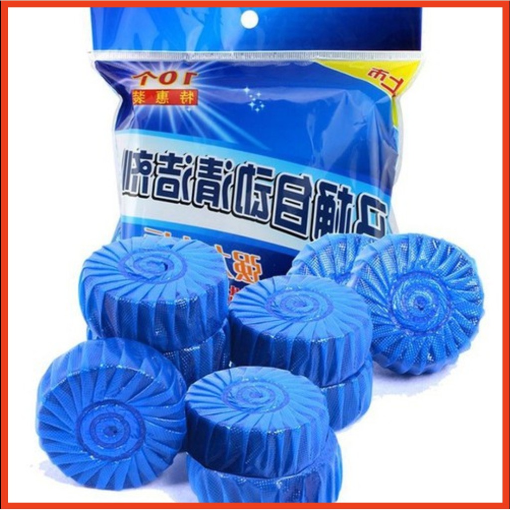 Combo 10 Viên Tẩy Bồn Cầu Cực Mạnh