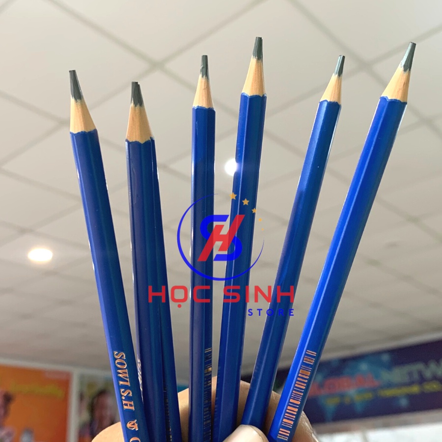 Hộp 12 cây bút chì gỗ H2B GSTAR BBB ruột chì dẻo