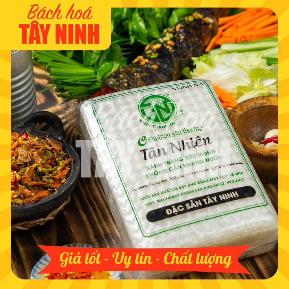 Bánh tráng 470g Tân Nhiên siêu mỏng Tây Ninh | BigBuy360 - bigbuy360.vn