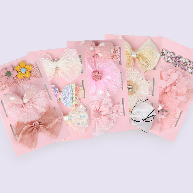 Set 3 Băng Đô Hoa Xinh Xắn Dành Cho Bé Gái