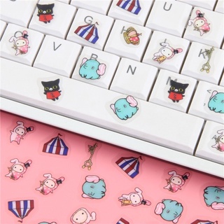 Set 80 miếng dán sticker mini đáng yêu trang trí