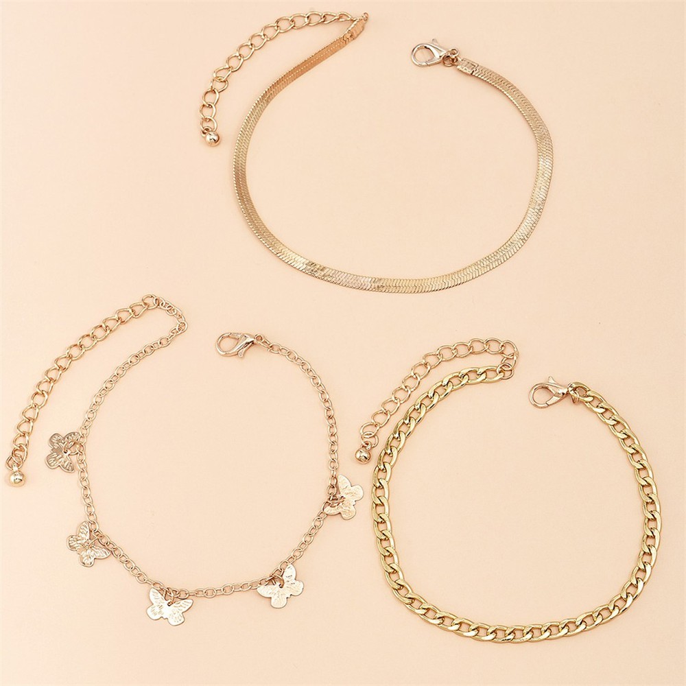 Vòng Đeo Cổ Chân Nhiều Lớp Thời Trang Cá Tính Cho Nữ | BigBuy360 - bigbuy360.vn