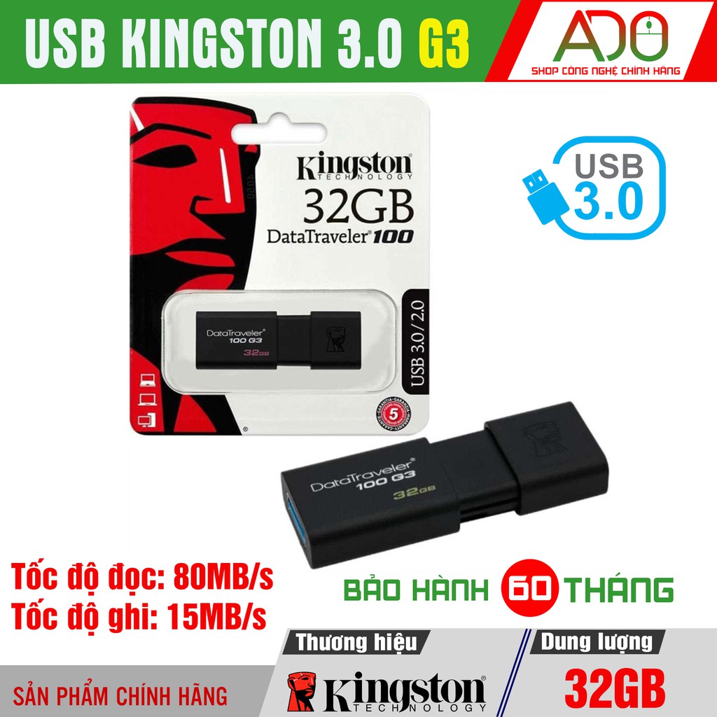 [USB 3.0] USB Kingston 16GB/32GB G3, G4, SE9 - Bảo Hành 5 năm | BigBuy360 - bigbuy360.vn