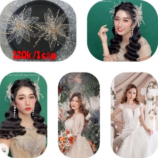 Cặp cài hoa cho cô dâu, XINH