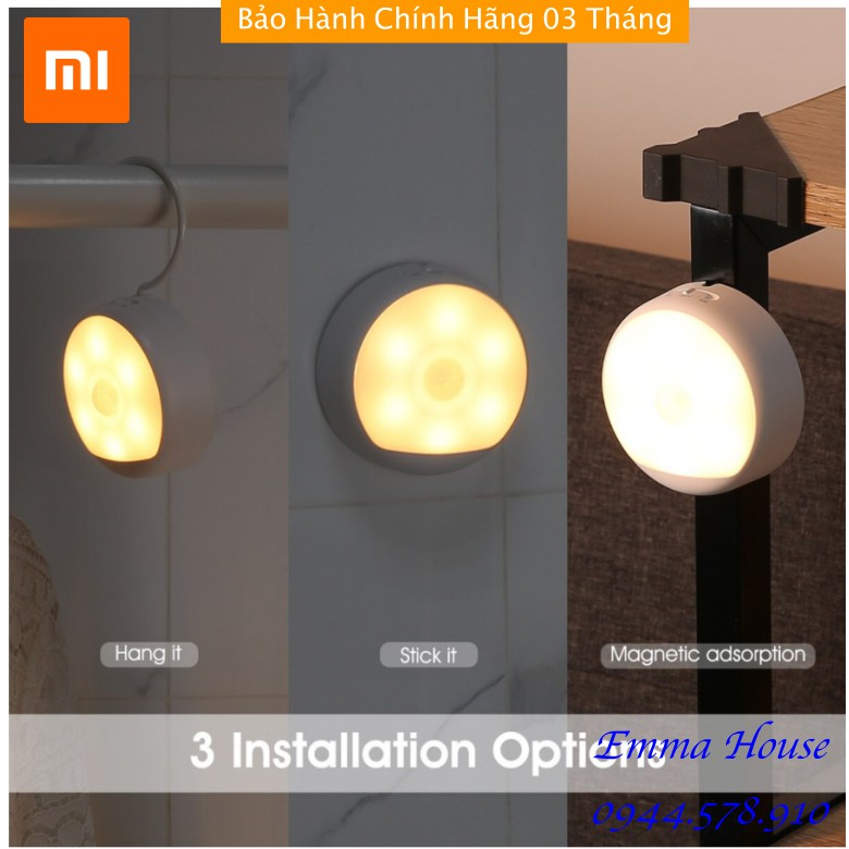 Đèn Ngủ Cảm Biến Hồng Ngoại Yeelight (Kèm móc treo) - BH 03 Tháng