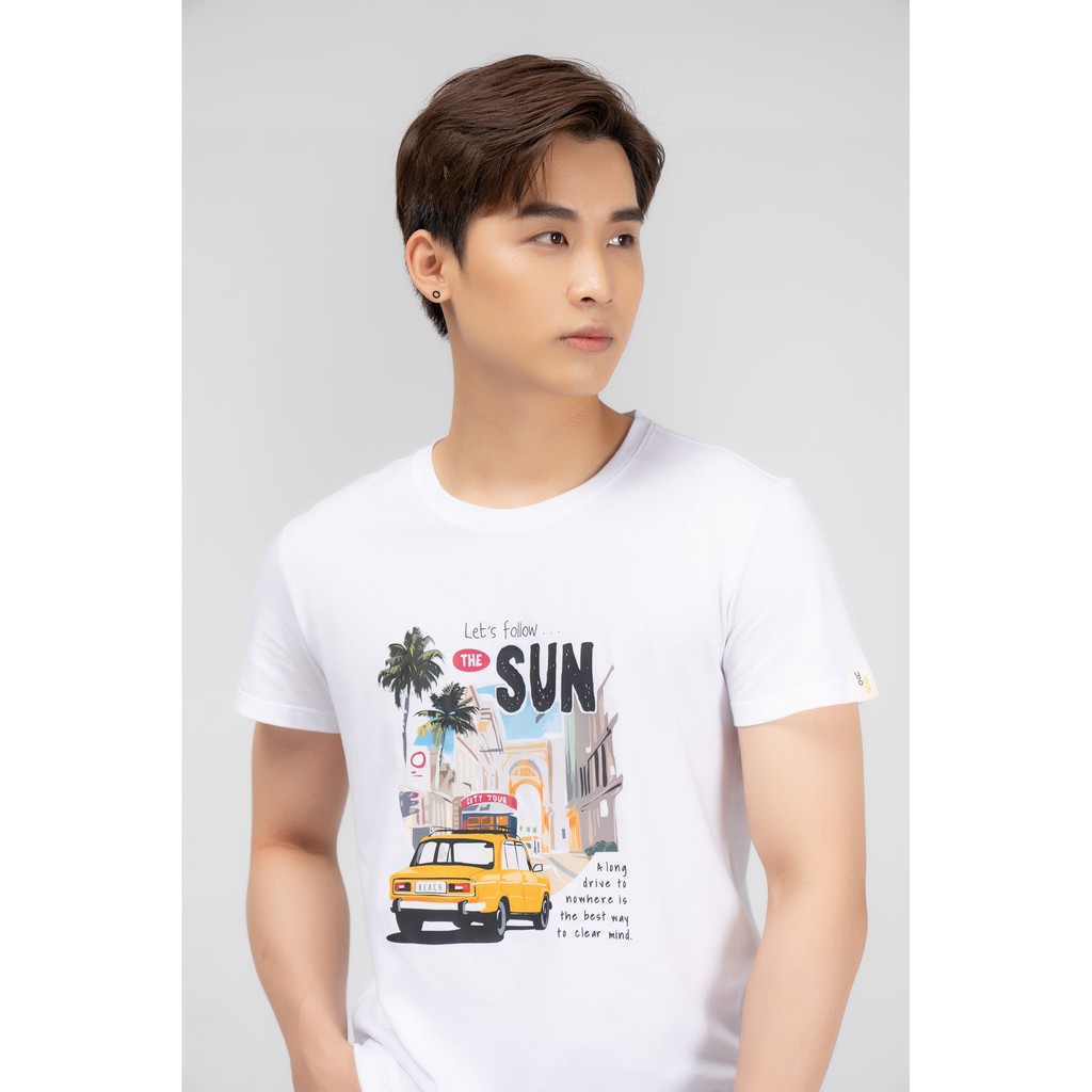 Áo phông nam Yody The Sun thấm hút thoáng mát TSM4209 | BigBuy360 - bigbuy360.vn