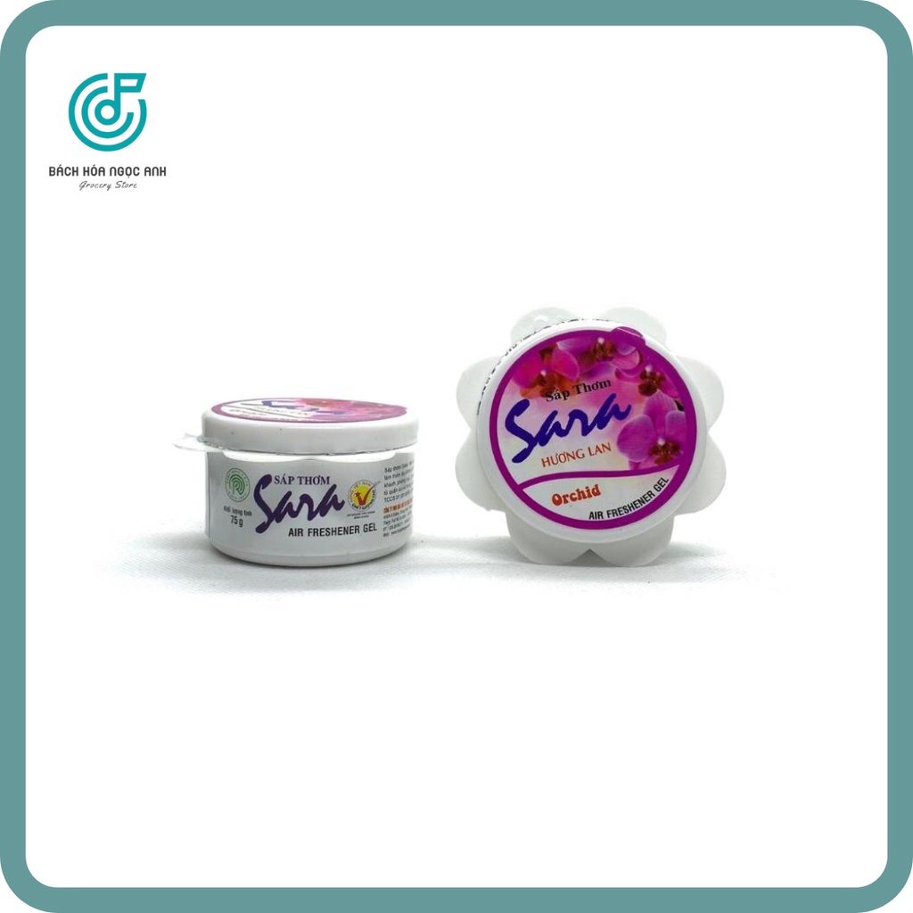 Sáp Thơm Phòng Ngủ Khử Mùi Sara Bông 75g Giúp Làm Thơm Phòng Ngủ, Nhà Vệ Sinh, Ô Tô, Tủ Quần Áo Đa Năng - Hoa xuân