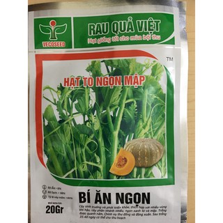 Hạt giống Bí Ăn Ngọn Cao Sản (20gam)