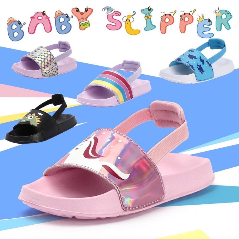 Sandal siêu nhẹ cho bé ,dép quai sau cho bé trai bé gái