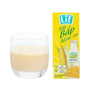 Lốc Sữa Bắp Non LIF ( 180ml x 4 hộp)