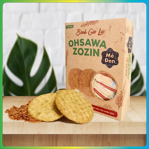 Bánh Không Đường - Bánh cho người bệnh tiểu đường và ăn kiêng - Bánh Gạo Lứt Mè Đen. | BigBuy360 - bigbuy360.vn