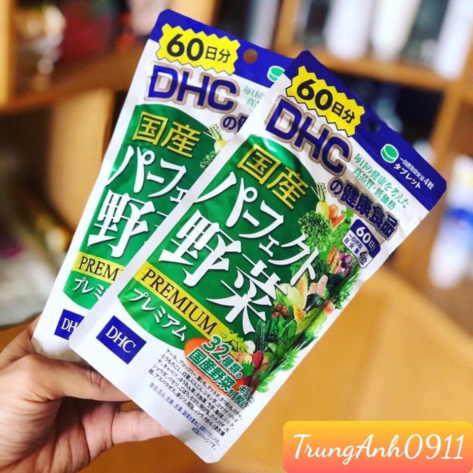 HOTViên uống D.H.C rau củ 60 ngày- DHC_rau củ Nhật Bản 60 ngày