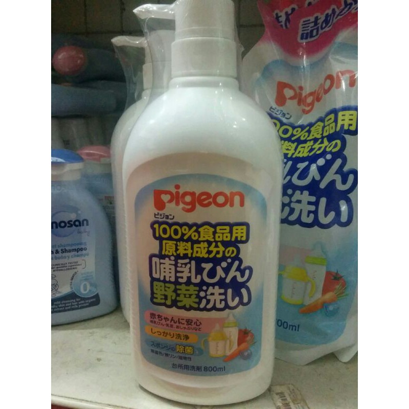 Dung dịch rửa bình và rau quả Pigeon