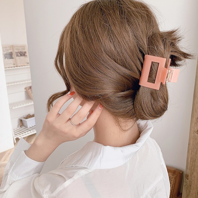 Kẹp tóc nhựa phong cách Hàn Quốc, Phụ kiện thời trang tóc KT001 - FilibraStyle