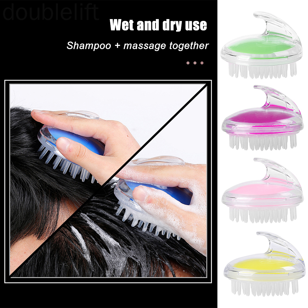 (Hàng Mới Về) Bàn Chải Massage Da Đầu Cầm Tay Tiện Dụng