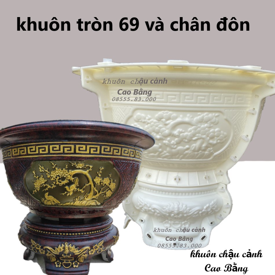 (khuôn ABS siêu bền có lòng trong đầy đủ)