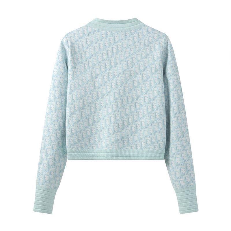 Áo Khoác Cardigan Dệt Kim Đính Nơ Ruy Băng Thời Trang Thu Đông Thiết Kế Mới Cho Nữ