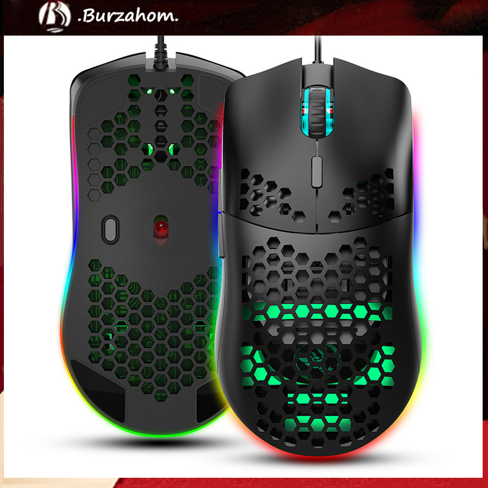 Chuột Chơi Game Chuyên Nghiệp Gắn Đèn Led Rgb Có Thể Điều Chỉnh Tiện Lợi