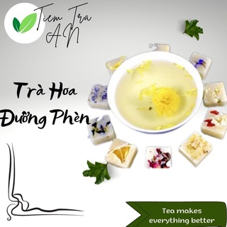 Trà hoa đường phèn mật ong thảo mộc thanh mát giải nhiệt 1 viên