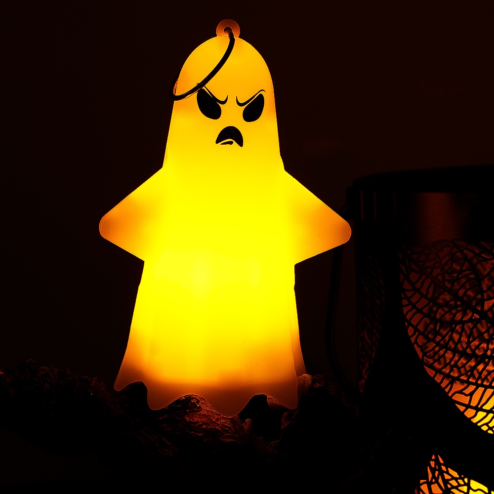 Đèn Ngủ Hình Búp Bê Ma Cà Rồng 3D Sáng Tạo Vui Nhộn Để Bàn Trang Trí Halloween
