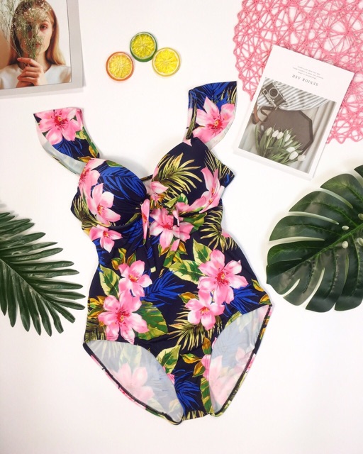 Đồ bơi bikini nữ thời trang dạng một mảnh nhiều hoạ tiết