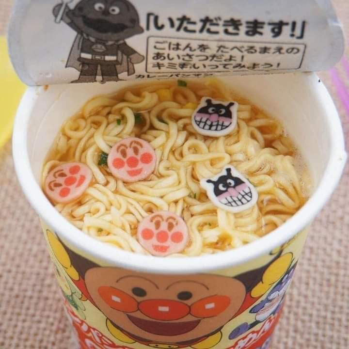 Mì ly Nissin Anpanman Nhật 12M+  bay air
