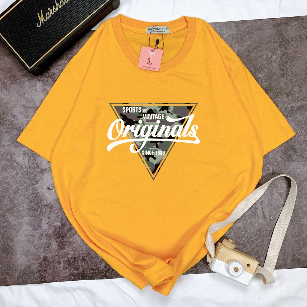 Áo thun tay ngắn unisex Be Yourself - TAM GIÁC ORIGINAL