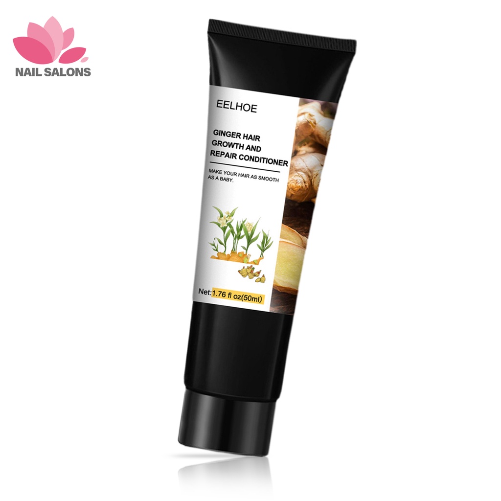 [BK] Compact Hair Building Conditioner Ginger Soften Hair Scalp Care Growth Conditioner Easy to Maintain for Salon